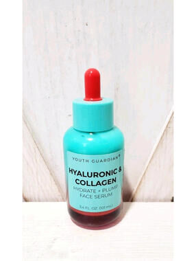 Youth Guardian Hyaluronic & Collagen Hydrate +Plump Face Serum 3.4 fl NEW